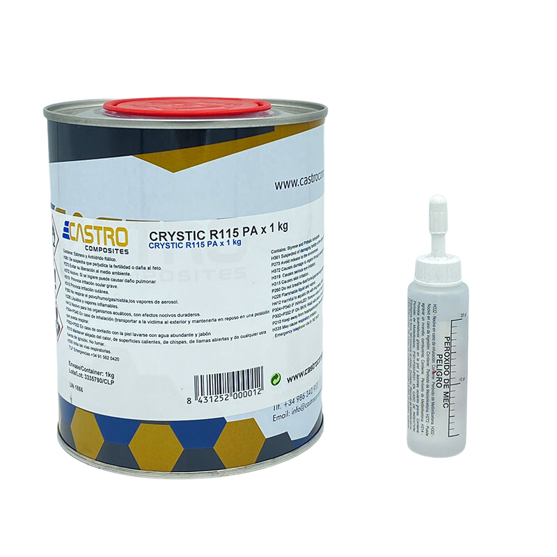 Kit Resina De Poliéster Crystic R115PA