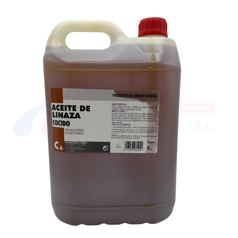 Aceite de Linaza Cocido