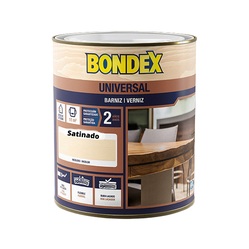 Barniz Madera Universal Satinado Int/Ext