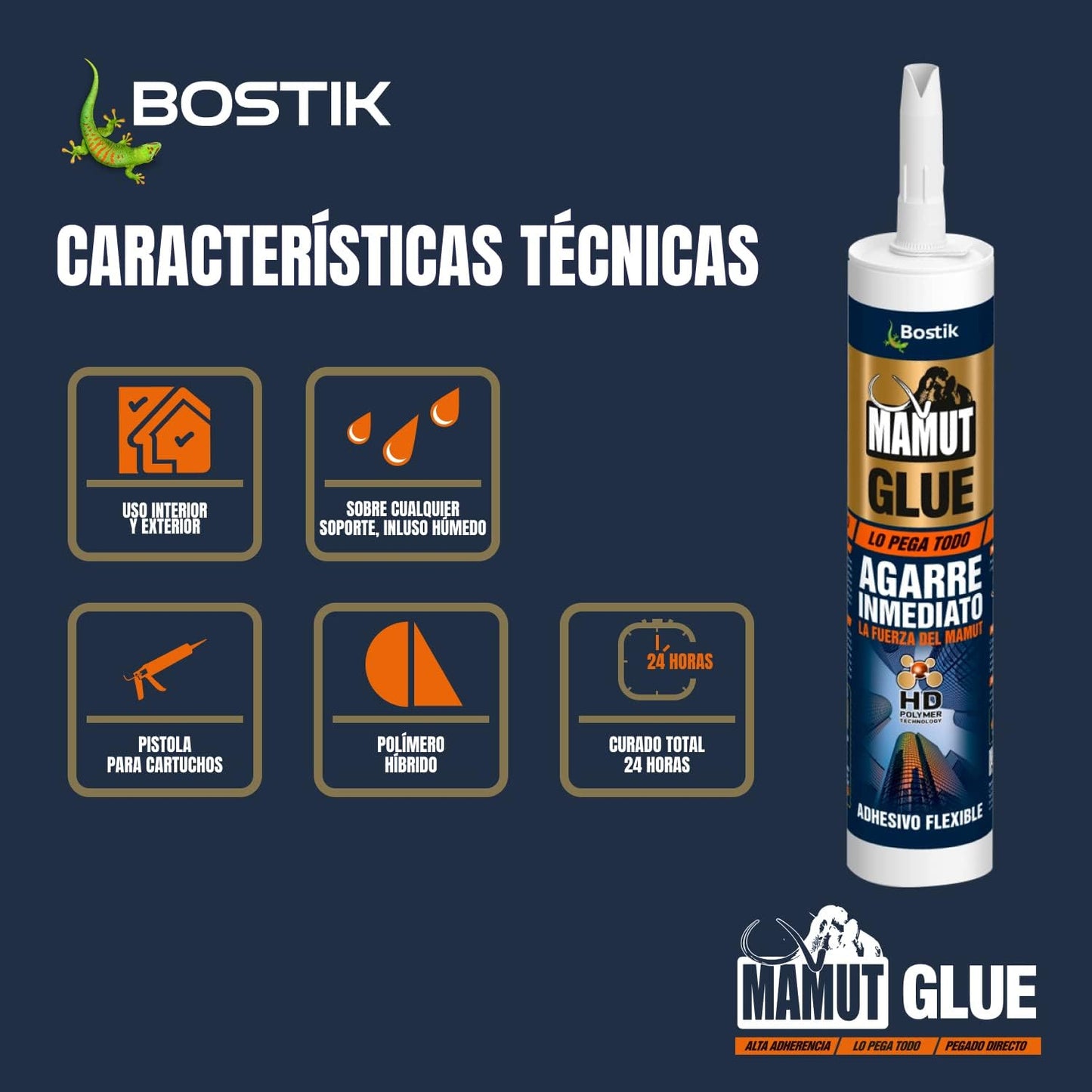 Adhesivo de Agarre Inmediato Mamut Glue