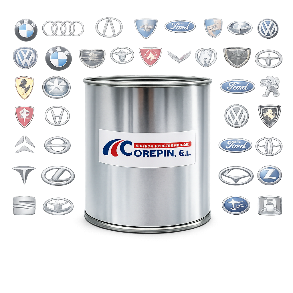 Pintura Monocapa para Coche/Moto por Código de Color