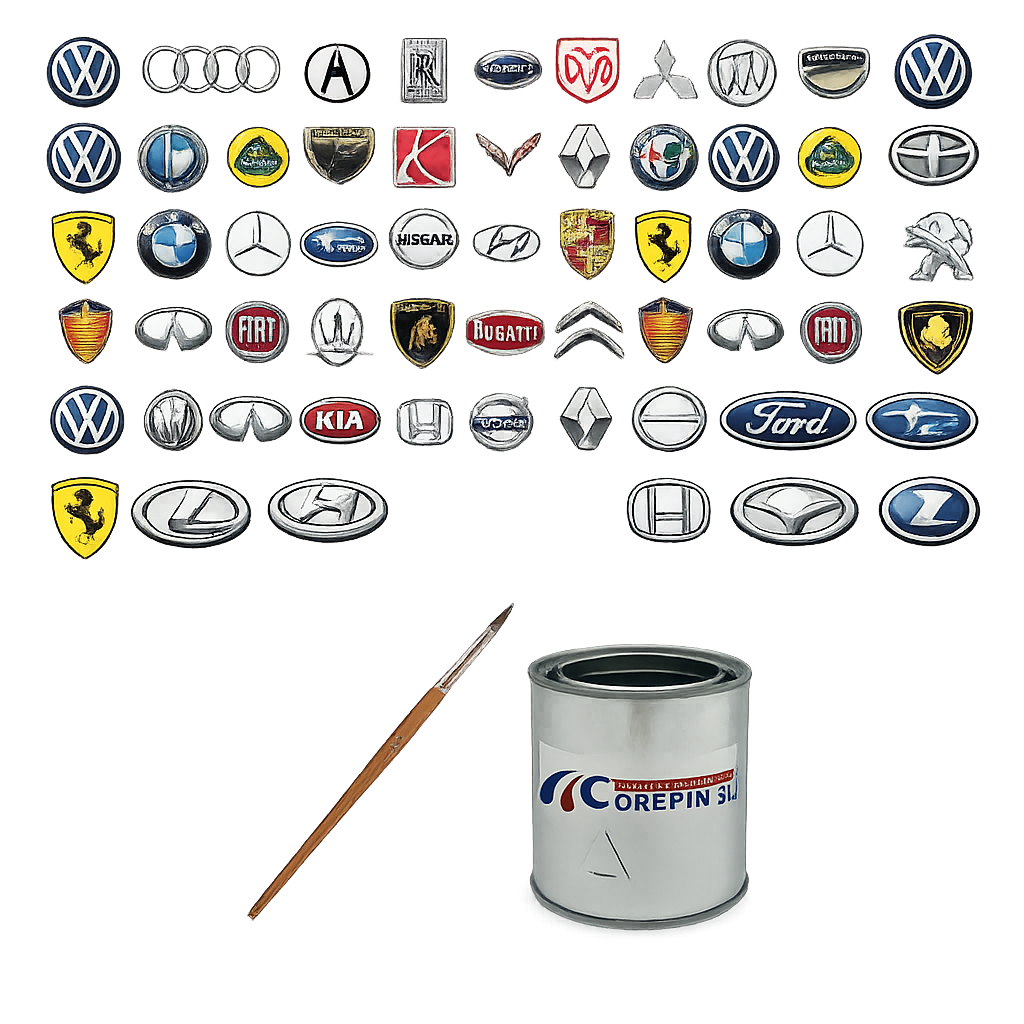 Kit de Retoque Arañazos Pintura + Pincel