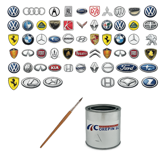 Kit de Retoque Arañazos Pintura + Pincel