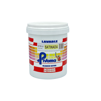 Pintura Plastica Blanco Satinado