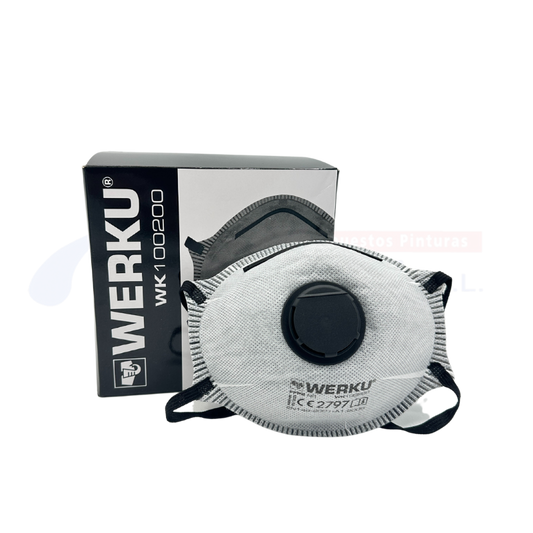Mascarilla con Válvula Carbón Activado