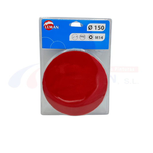 Plato con Velcro para Pulidora 150mm