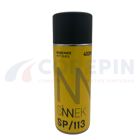 Spray Negro Mate SP/113
