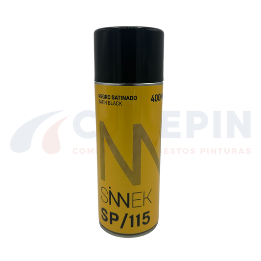 Spray Negro Satinado SP/115