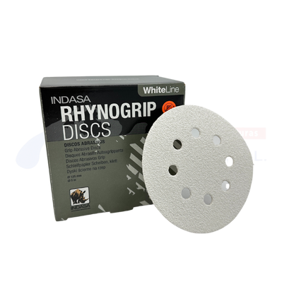 Discos de Lija Rhynogrip 125mm con Velcro por Unidad