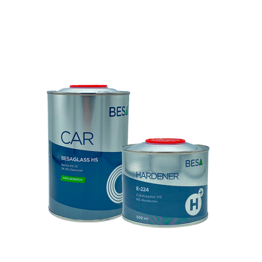 Kit Barniz B-Glass HS + Catalizador E-224