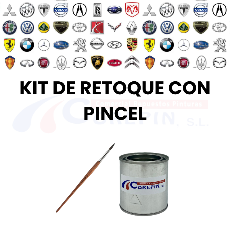 Kit de Retoque Arañazos Pintura + Pincel