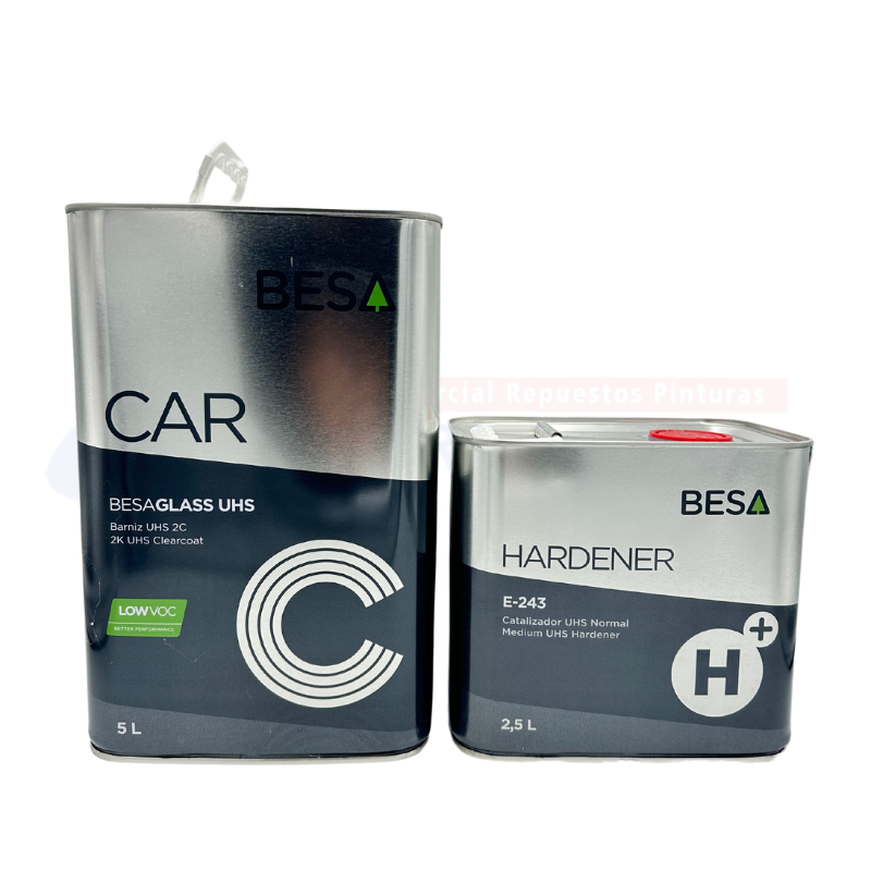 Kit Barniz B-Glass UHS + Catalizador E-243