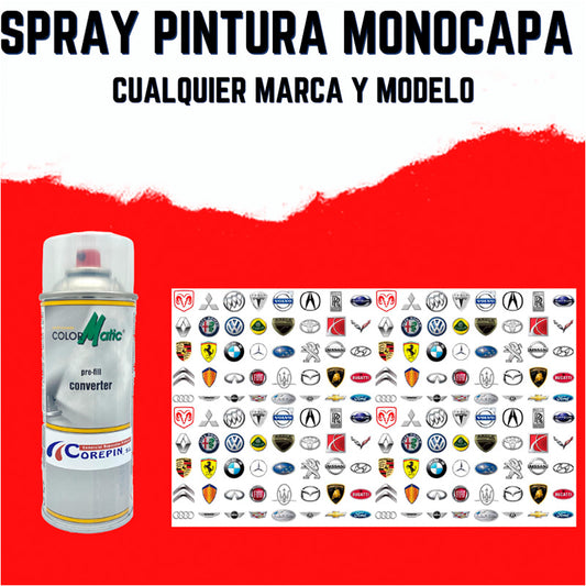 Spray de pintura Monocapa Personalizado a la carta